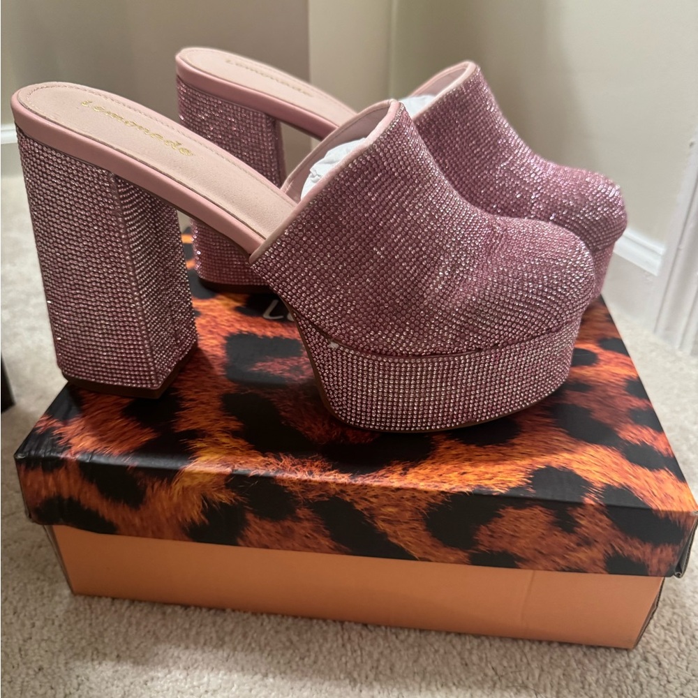 Lemonade Rhinestone Shoes - Picture 1 of 3